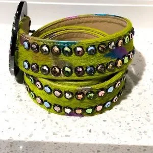 B.B. Simon | Accessories | Bb Simon Peace Belt | Poshmark
